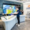 LienVietPostBank ra mắt phòng giao dịch thông minh đầu tiên. (Ảnh: Vietnam+)