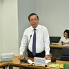Phó Thống đốc NHNN Nguyễn Kim Anh phát biểu tại buổi ra mắt chương trình “Tay hòm chìa khóa” mùa 2. (Ảnh: CTV/Vietnam+)