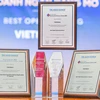 4 giải thưởng uy tín do The Asian Banker trao tặng VietinBank. (Ảnh: Vietnam+)