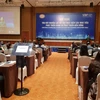 Thống đốc Ngân hàng Nhà nước Nguyễn Thị Hồng phát biểu tại hội nghị. (Ảnh: Vietnam+)