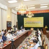 Thống đốc NHNN Nguyễn Thị Hồng phát biểu tại hội nghị. (Ảnh: Vietnam+)