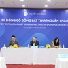 Bảo hiểm VietinBank - VBI tổ chức Đại hội đồng cổ đông bất thường lần thứ 1 năm 2023 tại Hà Nội. (Ảnh: Vietnam+)