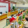 Giao dịch tại Agribank. (Ảnh: Vietnam+