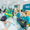BIDV dành 140.000 tỷ đồng ưu đãi lãi suất sản xuất kinh doanh và tiêu dùng. (Ảnh: PV/Vietnam+)