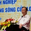 Phó Thống đốc Đào Minh Tú phát biểu chỉ đạo tại Hội nghị. (Ảnh: PV/Vietnam+)