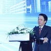 Phó Thống đốc Ngân hàng Nhà nước Phạm Tiến Dũng phát biểu tại hội thảo. (Ảnh: PV/Vietnam+)