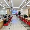 Giao dịch tại Agribank. (Ảnh: PV/Vietnam+)