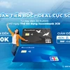 Khách hàng đăng ký mở mới và có tổng chi tiêu qua thẻ tín dụng Sacombank JCB Ultimate sẽ được hoàn tiền đến 500.000 đồng. (Ảnh: Vietnam+)