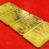 Vàng trong nước giảm sốc tới 4 triệu đồng sau công điện của Thủ tướng. (Ảnh: Minh Quyết/Vietnam+)