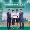 BIDV đạt giải thưởng Ngân hàng Doanh nghiệp tốt nhất Đông Nam Á. (Ảnh: Vietnam+)