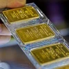 Giá vàng trong nước điều chỉnh tăng khoảng 100.000 đồng. (Ảnh: PV/Vietnam+)
