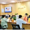 Nền tảng ngân hàng số LienViet24h đổi tên thành LPBank. (Ảnh: Vietnam+)