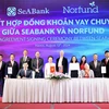 SeABank và Norfund ký kết hợp đồng khoản vay chuyển đổi trị giá 30 triệu USD. (Ảnh: Vietnam+)