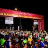 400 HDBank Runners tại Green Cần Giờ Marathon HDBank 2024. (Ảnh: Vietnam+)