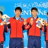 Đội tuyển lặn Việt Nam từng đoạt nhiều HCV tại SEA Games (Ảnh: Quốc Khánh/TTXVN) 
