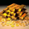 Giá vàng lên mức kỷ lục 1.450,65 USD ở London