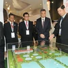 Thủ tướng Singapore Lý Hiển Long thăm Triển lãm nước quốc tế (Nguồn: Siww)