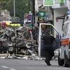 Quang cảnh tàn phá ở London trong vụ bạo động (Ảnh: BBC)