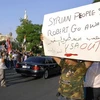Người dân Syria biểu tình đòi Đại sứ Mỹ về nước.