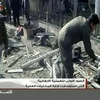 Hiện trường một vụ đánh bom tại Syria