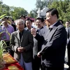 Ông Tập Cận Bình thăm Đại học Nông nghiệp Quốc gia ở Bắc Kinh (Ảnh: THX/TTXVN)