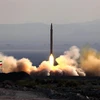 Tên lửa Qiam của Iran (Ảnh: AFP/TTXVN)