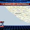 Động đất 7,4 độ Richter ở Guatemala, 39 người chết