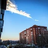 Thiên thạch rơi tại Nga (Ảnh: AFP)