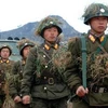 Quân đội Triều Tiên (Ảnh: KCNA/Reuters)