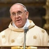 Giáo hoàng Francis chủ trì một buổi hành lễ hôm 14/3 (Nguồn: AFP)