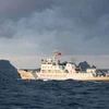 Tàu hải giám Trung Quốc (Ảnh: Kyodo)