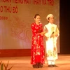 Trong chương trình công diễn (Ảnh: Nguyễn Anh/ Vietnam+).