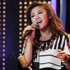 Văn Mai Hương trong đêm chung kết Vietnam Idol 2010 (Nguồn: Nhân vật cung cấp).