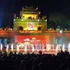 Đêm "Xuân Quê hương" tại Hoàng Thành Thăng Long (Ảnh: Nguyễn Anh/Vietnam+)