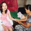 Một cô dâu Việt trở về nước trên xe lăn và bị ngơ ngẩn là đã "may mắn" so với các phụ nữ thiệt mạng, không thể trở về (Nguồn: Internet)