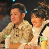 MC Anh Tuấn và ca sĩ Hồng Nhung trên ghế Giám khảo cuộc thi (Nguồn: VTV6)