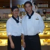 Hai đầu bếp Lê Thị Mỹ Huyền (trái) và Nguyễn Xuân Minh sẽ tham gia cuộc thi (Nguồn: Nhân vật cung cấp) 