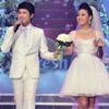 Cặp đôi Minh Quân-Lê Khánh qua hình ảnh đẹp nhất với ca khúc "Qua đêm nay" trong "Cặp đôi hoàn hảo." (Nguồn: VTV3)