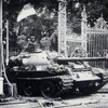 Chiếc xe tăng đã đi vào lịch sử Việt Nam 30/4/1975 (Ảnh: TTXVN)
