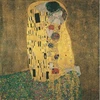 Tác phẩm "Nụ hôn" của Gustav Klimt. 