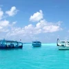 Màu xanh đảo Maldives. (Ảnh: Mai Phương)