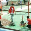 Đội tuyển Robocon của trường Đại học Sư phạm Kỹ thuật Thành phố Hồ Chí Minh vô địch Cuộc thi Sáng tạo Robot Việt Nam 2009. (Ảnh: Đất Việt).