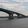 Cây cầu bắc qua sông Volga. (Ảnh: Internet).