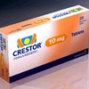 Thuốc hạ cholesterol trong máu Crestor của hãng AstraZeneca. (Ảnh: Internet).