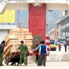 Hàng hóa tại cửa khẩu Tân Thanh, Lạng Sơn. (Ảnh minh họa: Internet).