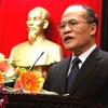 Phó Thủ tướng Nguyễn Sinh Hùng phát biểu tại buổi lễ. (Ảnh: Dương Ngọc/TTXVN). 