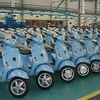 Nhà máy sản xuất xe máy Piaggio tại Việt Nam. (Ảnh: Internet).