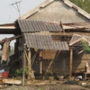 Một căn nhà hư hại vì lốc xoáy. (Ảnh minh họa: Trần Lê Lâm/TTXVN).