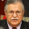 Tổng thống Iraq Jalal Talabani. (Ảnh: Getty Images).
