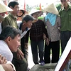 Nông dân xã Khởi Nghĩa điêu đứng vì sự cố chấm dứt hợp đồng thuê đất. (Ảnh: Văn Đức/Vietnam+).